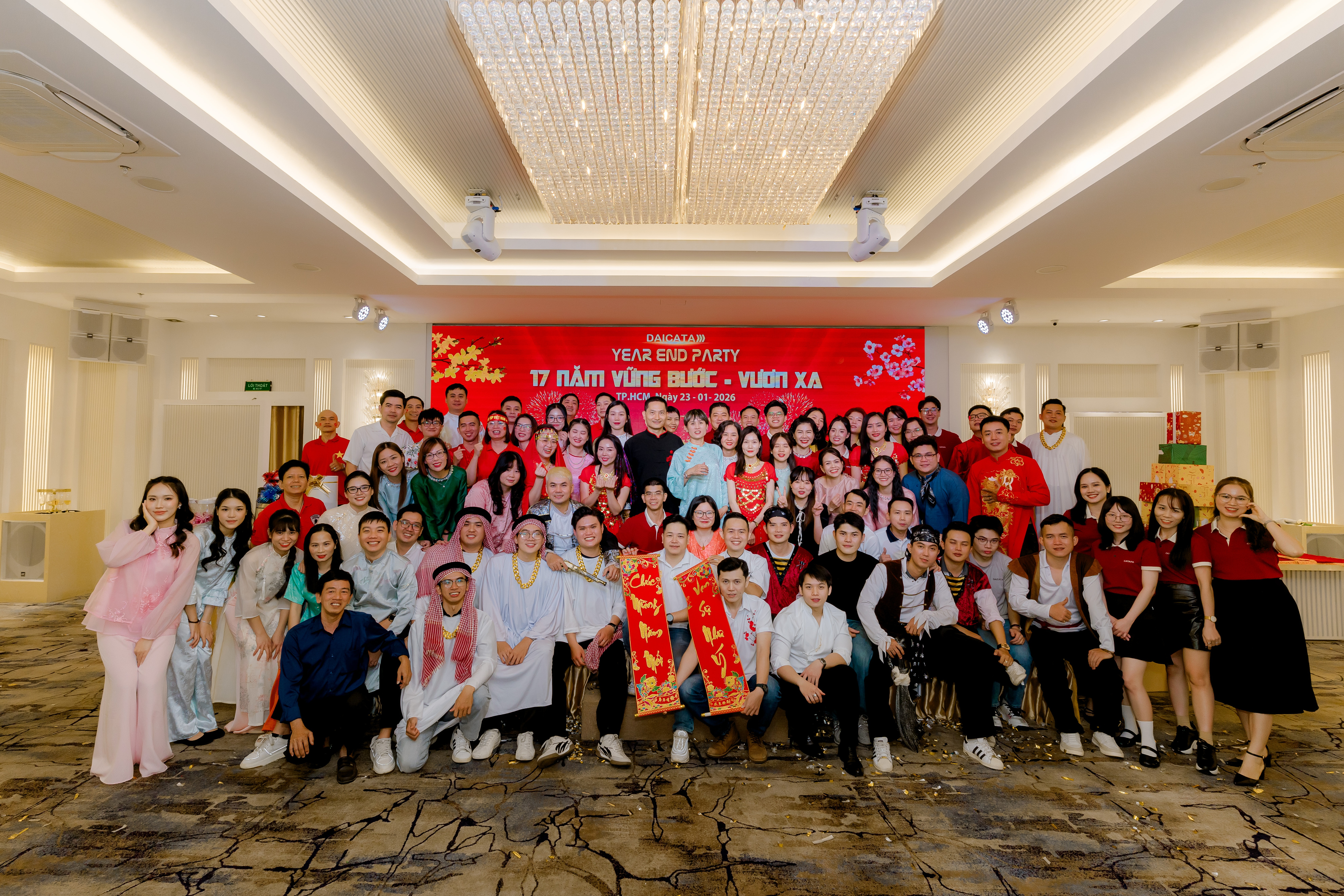 Đại Cát Á Year End Party & 17 Năm Phát Triển